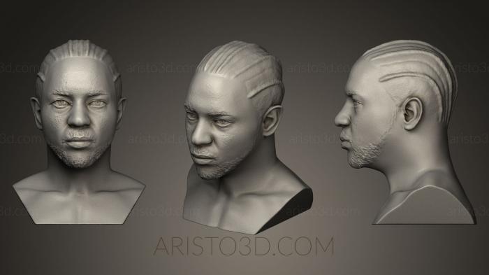 Busts and bas-reliefs of famous people (BUSTC_0335) 3D model for CNC machine